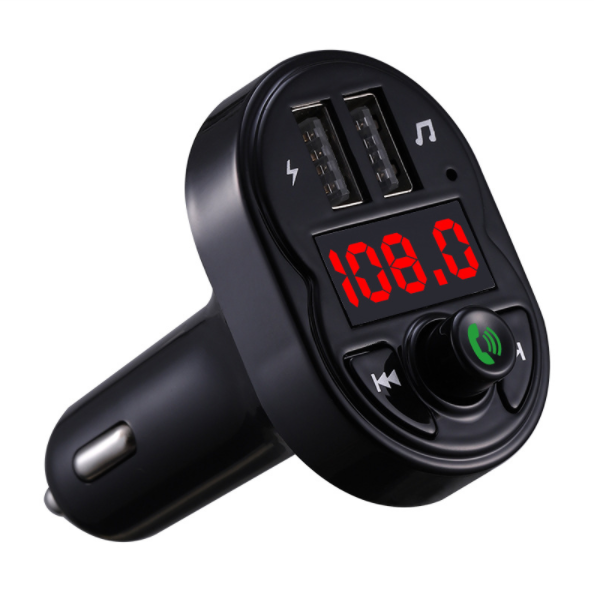 USB Charger 2 Bluetooth FM Transmitter Kit Car Bluetooth MP3 Wireless Adapter