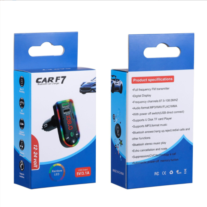 Wireless Bluetooth FM Transmitter Radio MP3 Car Kit with Charger 2