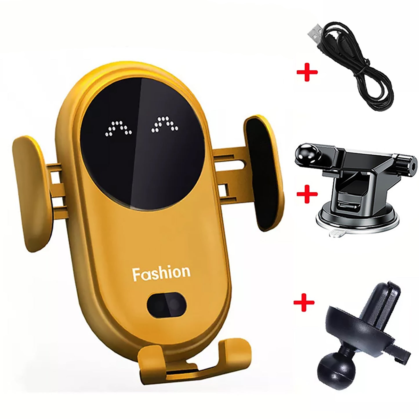 Wireless Charger Car Phone Holder Universal Charger Suction Mount Included 5V