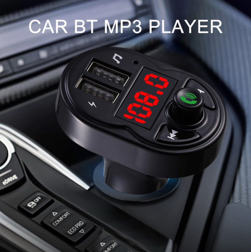 USB Charger 2 Bluetooth FM Transmitter Kit Car Bluetooth MP3 Wireless Adapter
