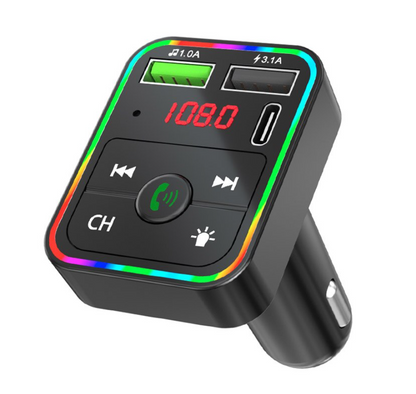 FM Band LED Car Bluetooth MP3 Transmitter USA