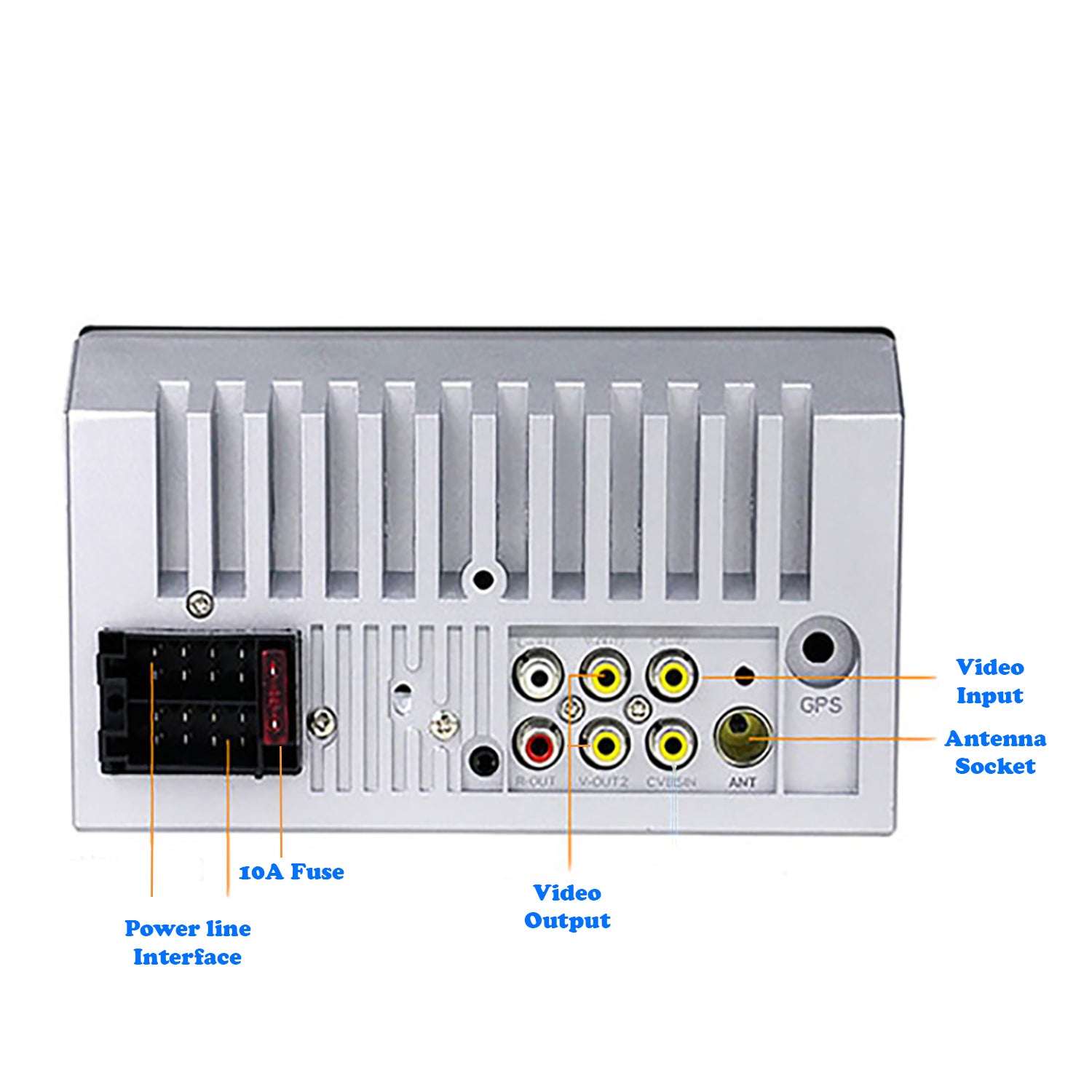 7" touch screen stereo wiring diagram