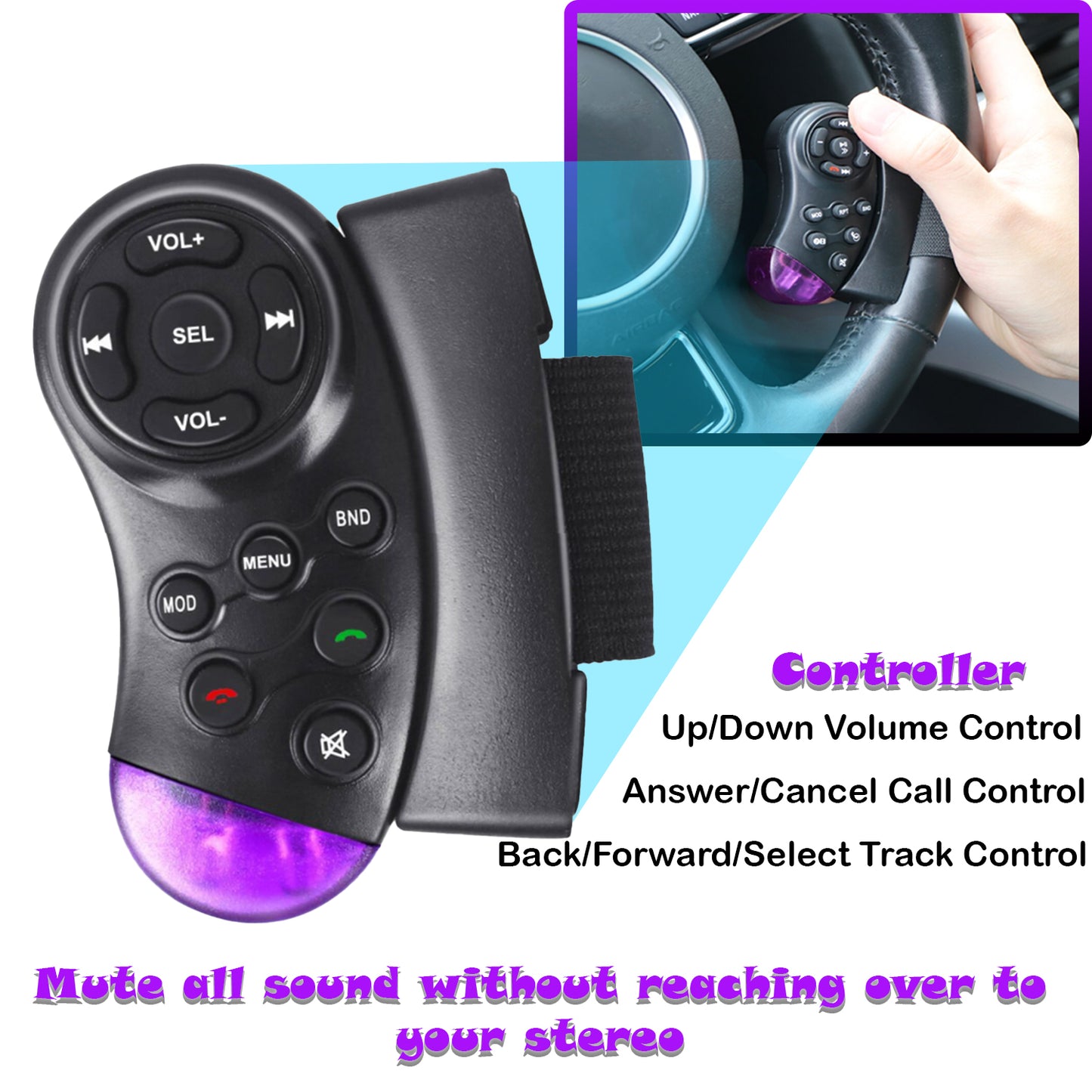 IRF steering wheel controller